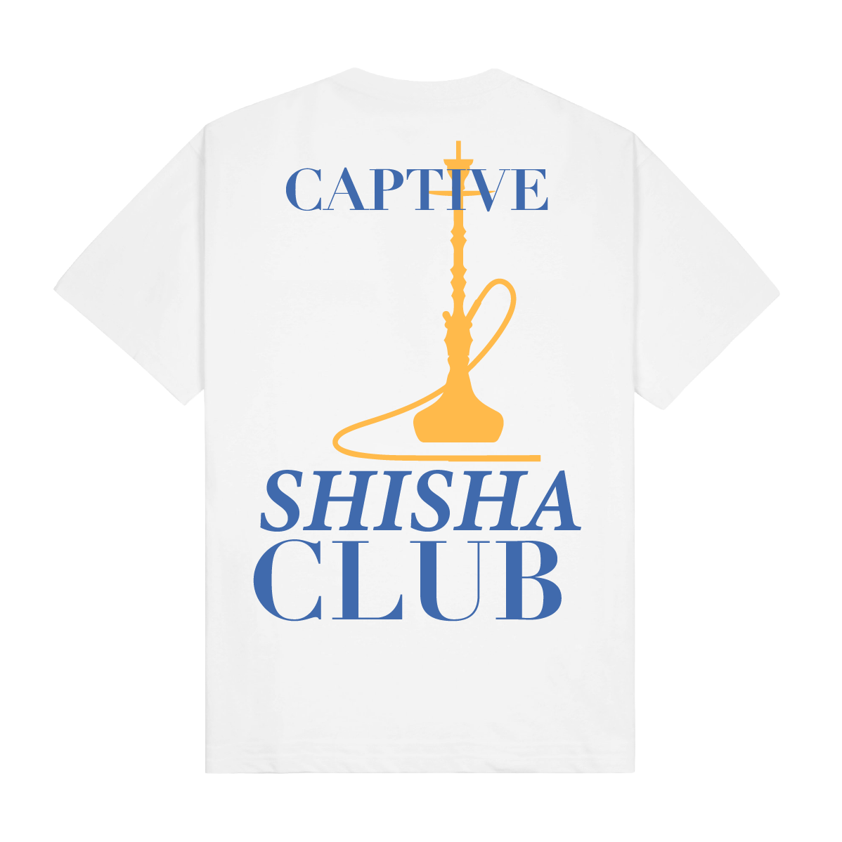 T-shirt Shisha Club white