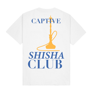 T-shirt Shisha Club white