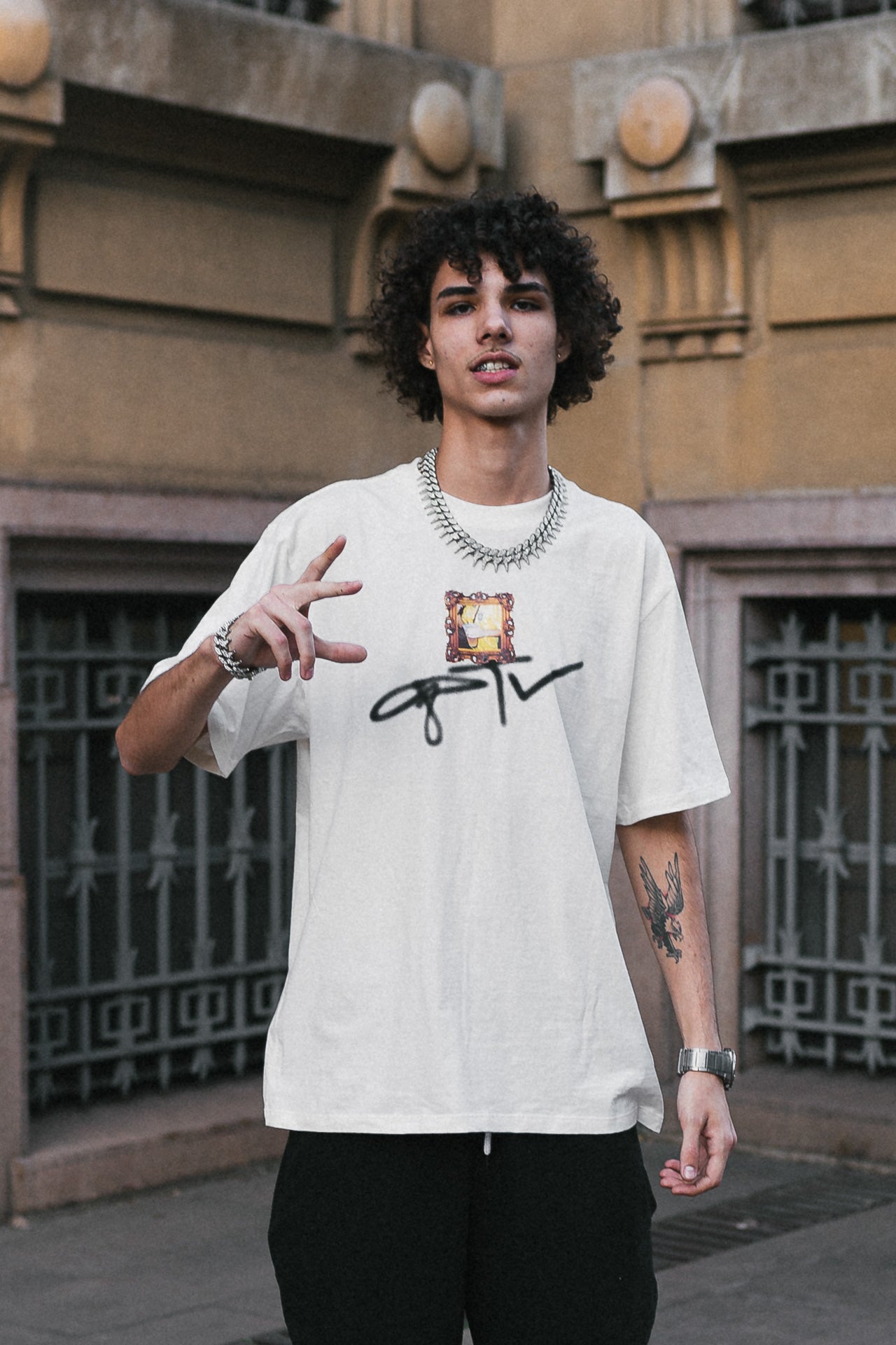 T-shirt "Copão" off white